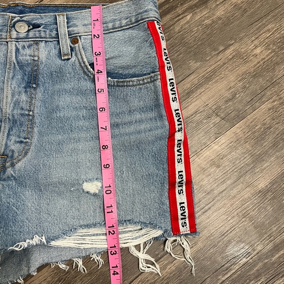 Levi’s limited 501 Womens High Rise Shorts Bin-E Rare Sz W29 (31in measurement) - Picture 10 of 10